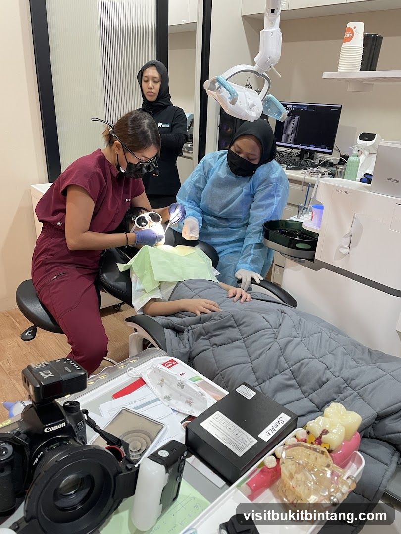 Dental Clinic Interior Scene