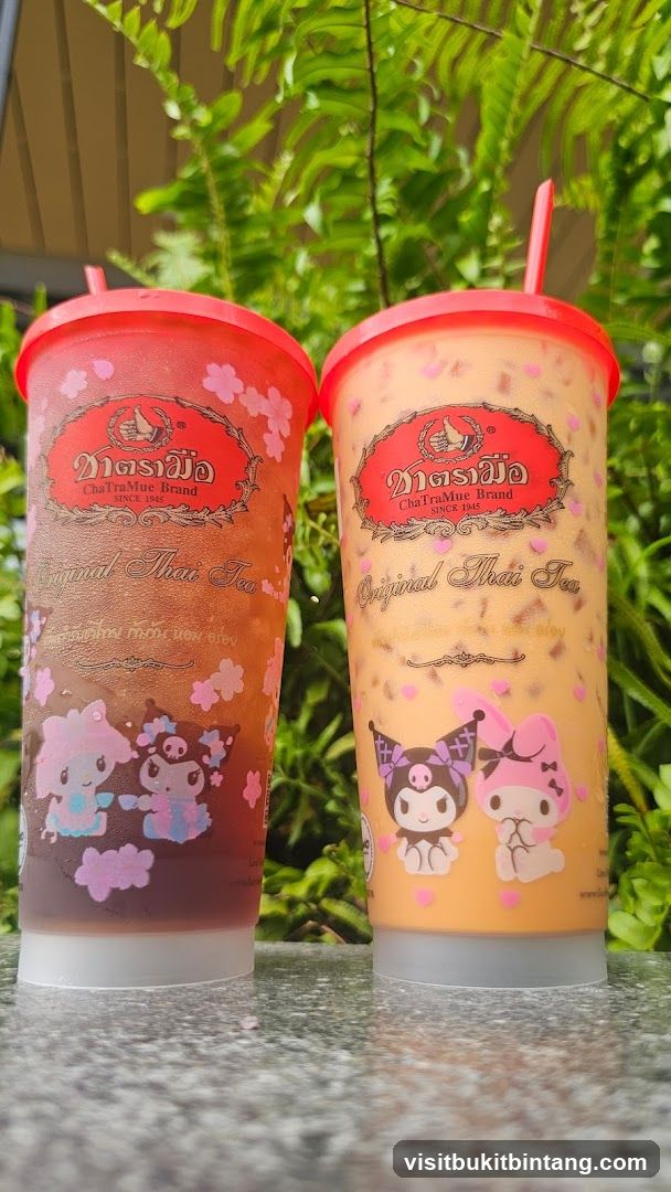 Two Thai Iced Teas