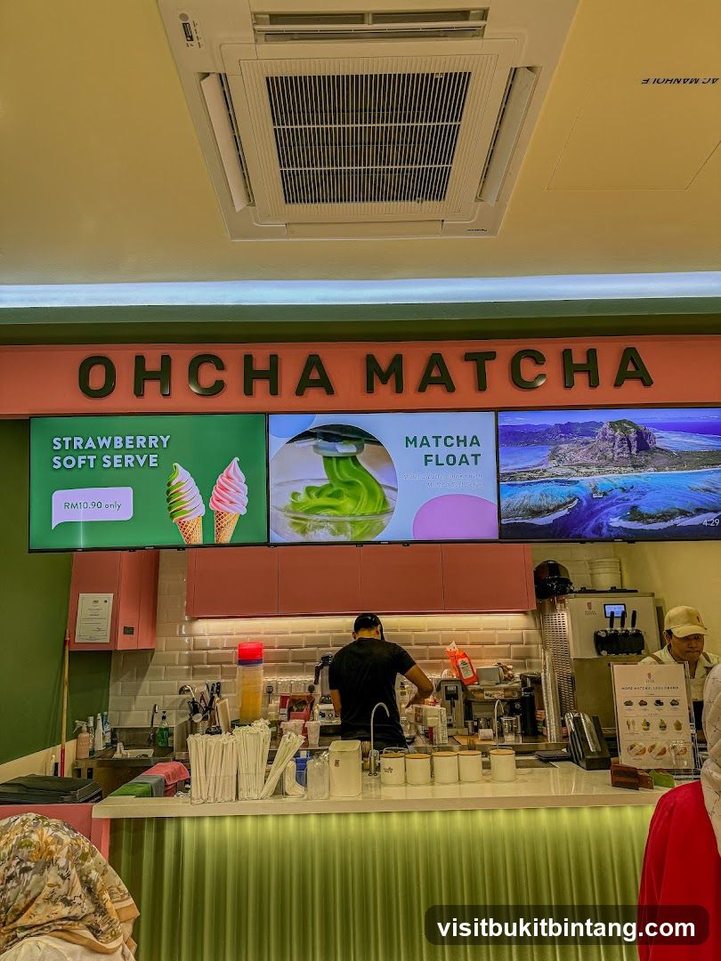 OHCHA MATCHA Counter