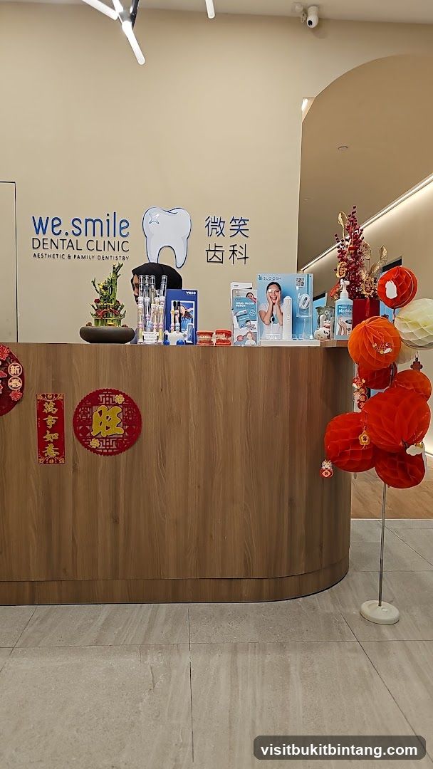 we.smile Dental Clinic Reception Area