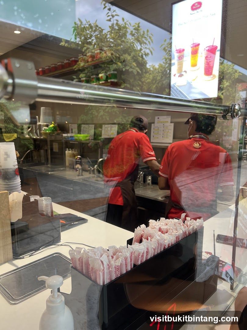 Beverage Shop Counter