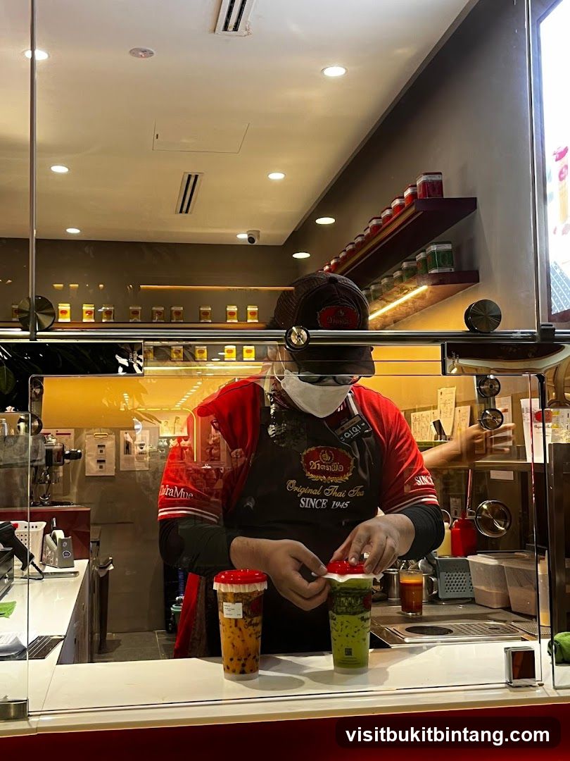Barista Preparing Drinks