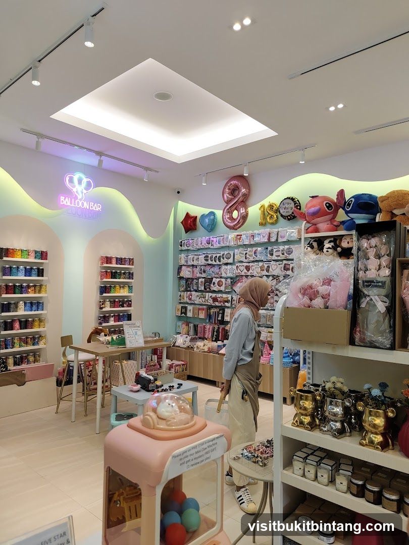 Party Supply Store Interior