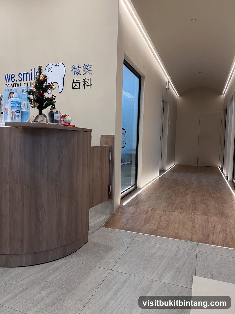 Dental Clinic Interior Reception Area