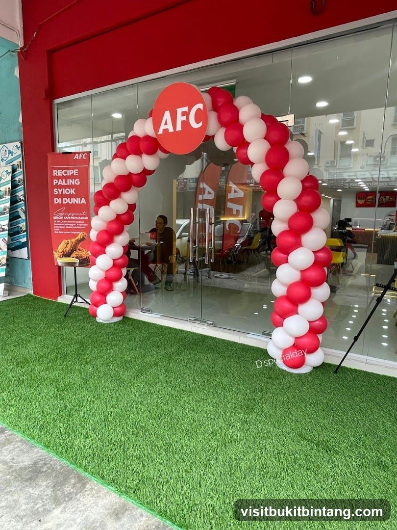 AFC Restaurant Entrance
