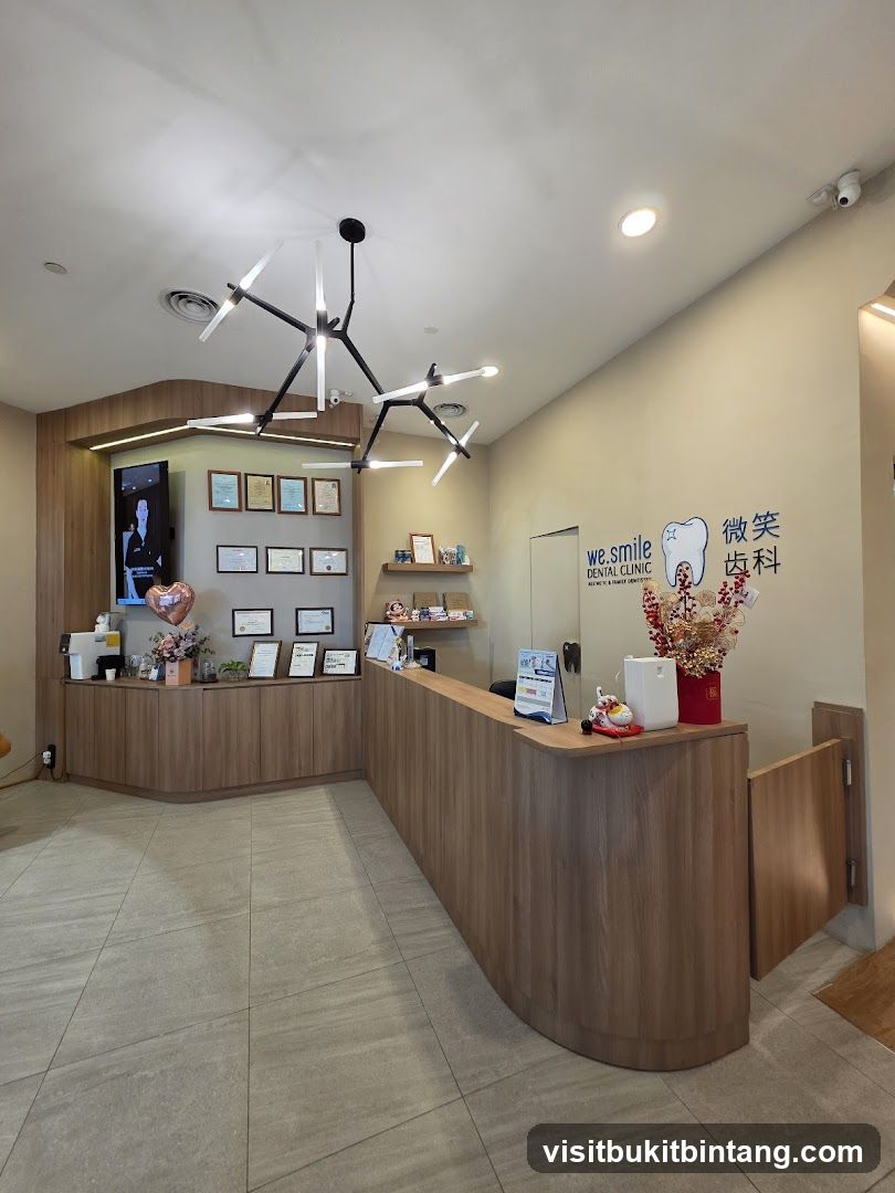Dental Clinic Reception Area