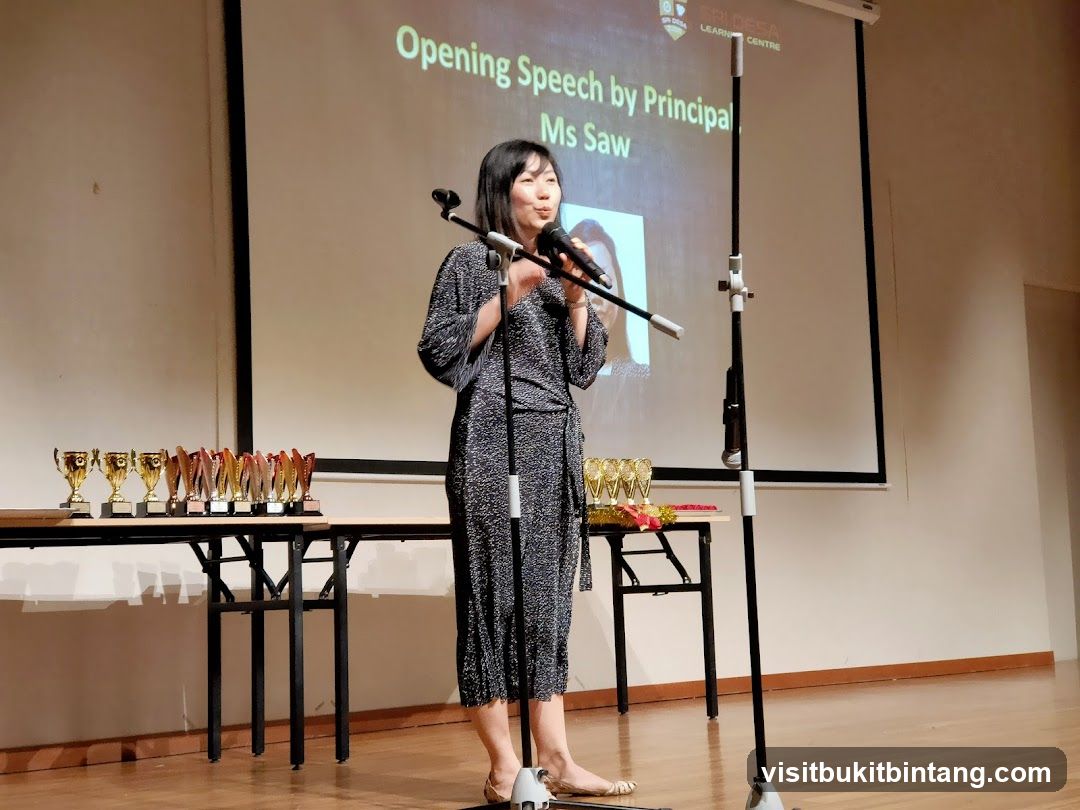 Opening Speech by Principal Ms Saw