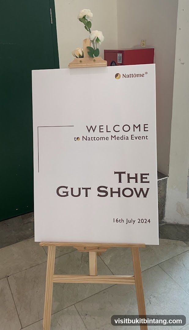 Nattome Media Event Welcome Sign