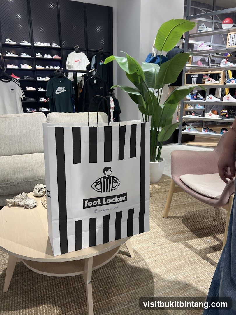 Foot Locker Shopping Bag