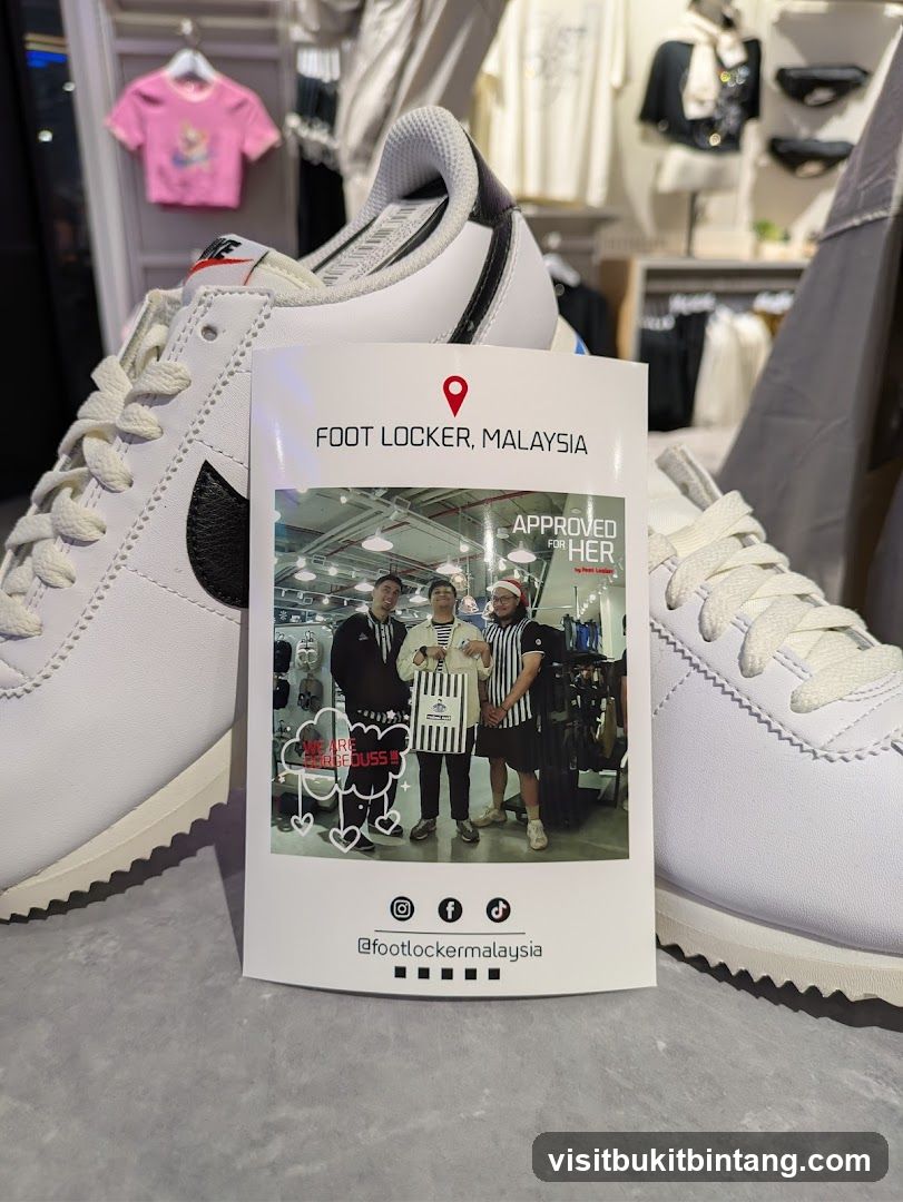 Foot Locker Malaysia Promotional Card