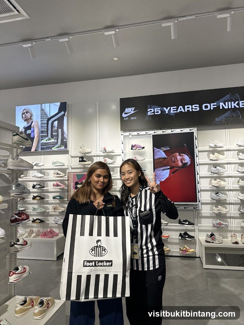 Foot Locker Store Interior