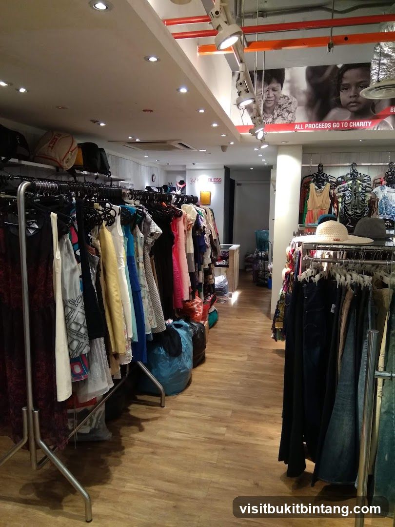 Clothing store interior