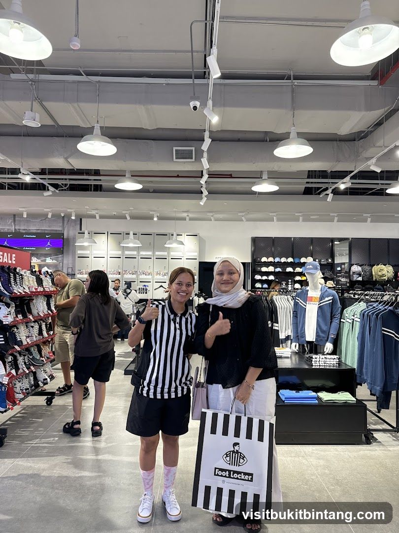 Foot Locker Store Interior