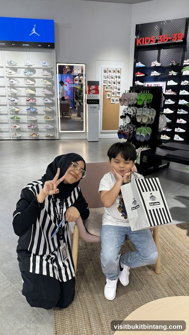 Foot Locker Store Interior