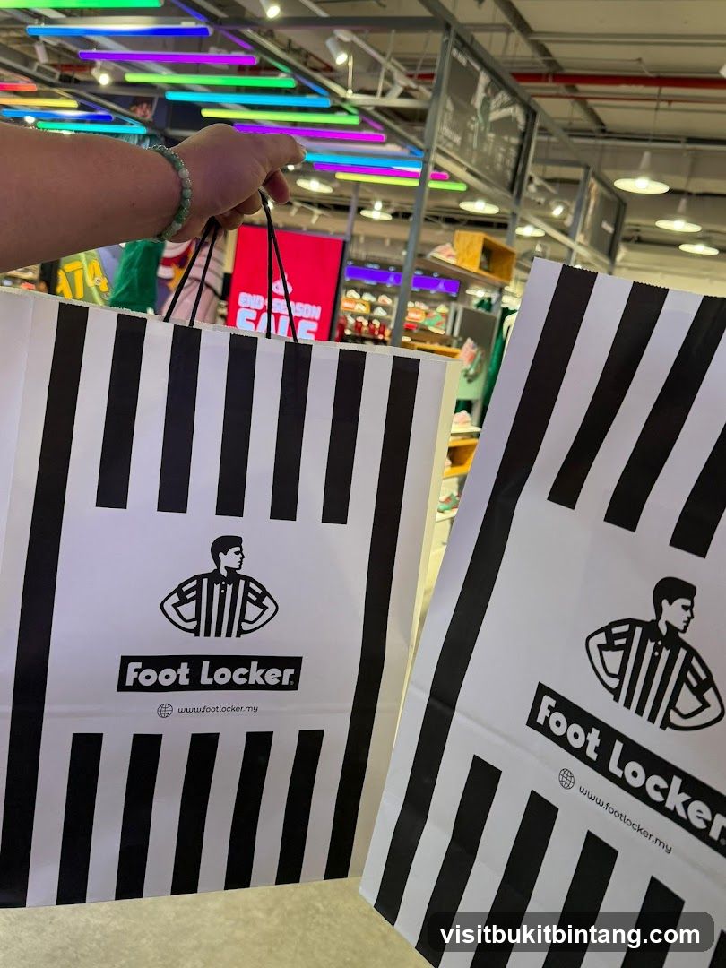 Foot Locker Shopping Bags