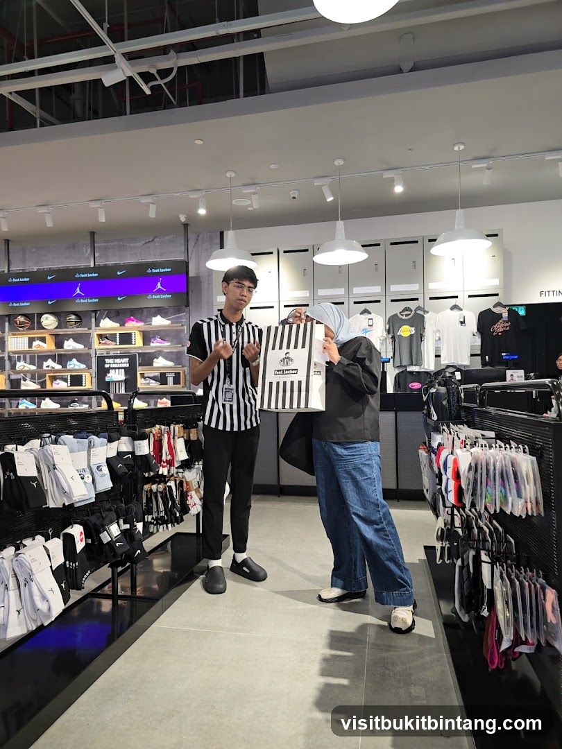 Foot Locker Store Interior