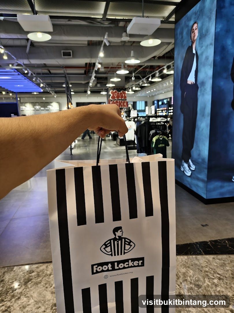 Foot Locker Shopping Bag