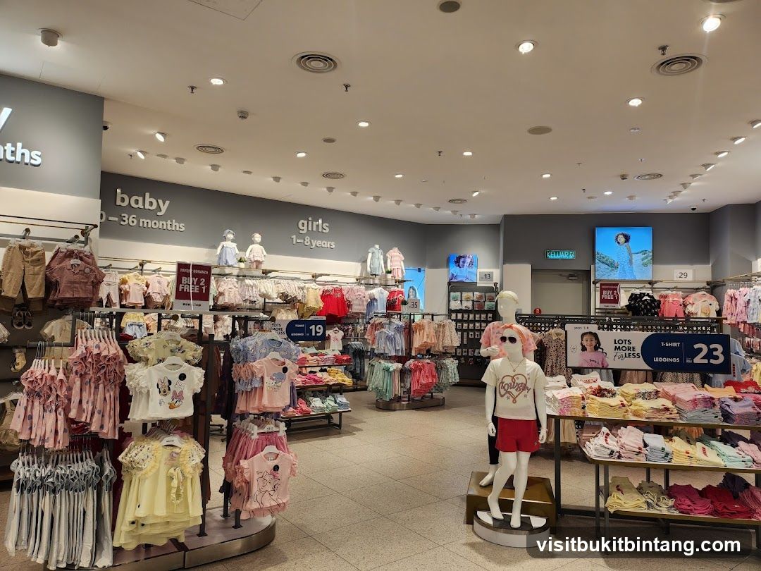 Baby and Girls Clothing Store Interior
