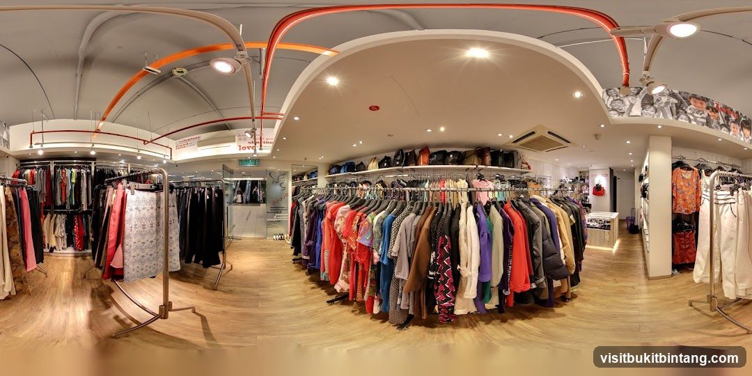 Clothing store interior