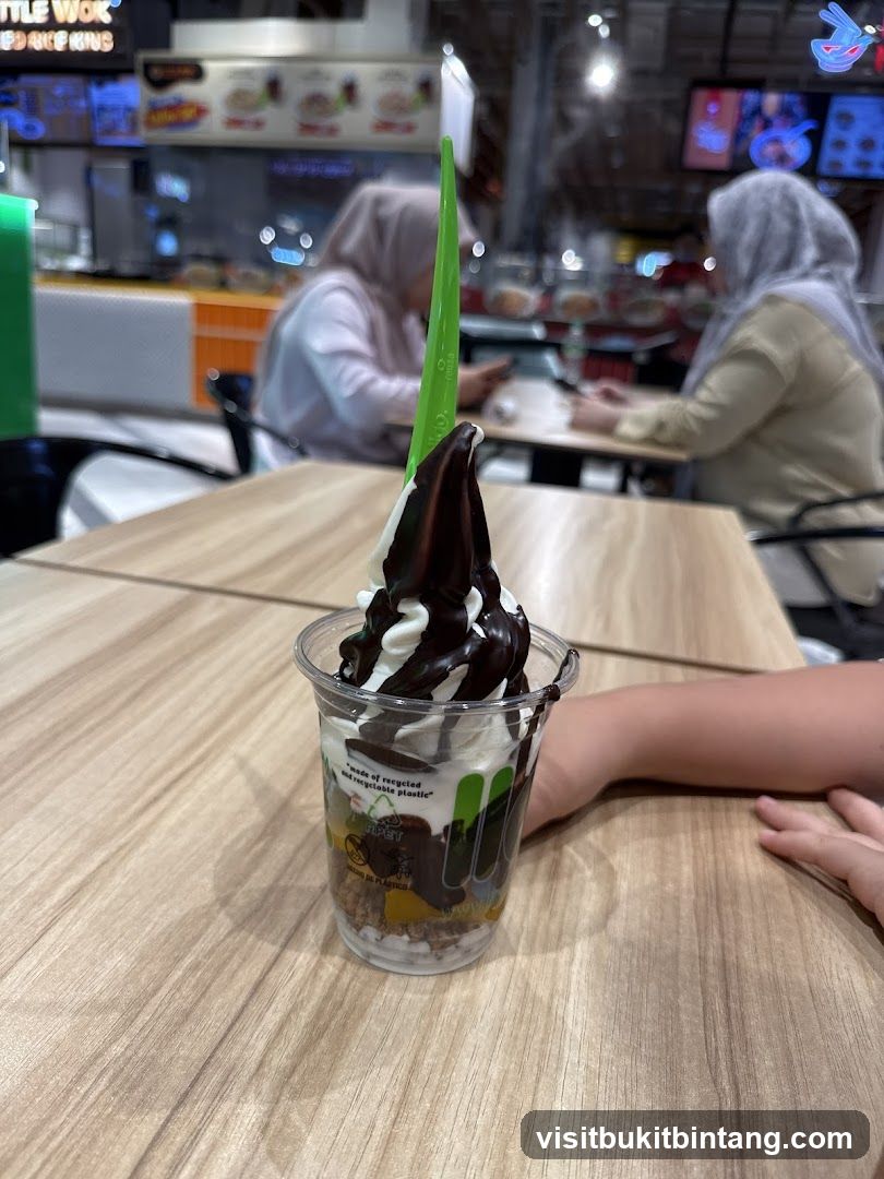 Soft Serve Dessert in Cup