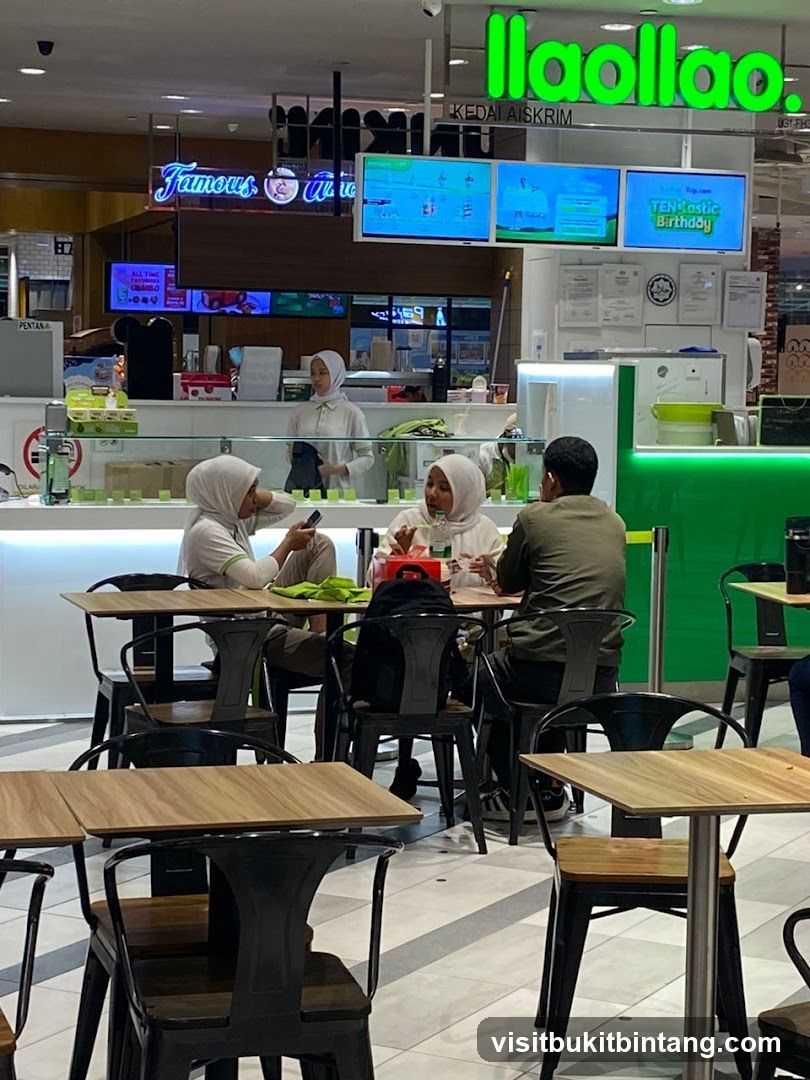Ice Cream Shop Interior