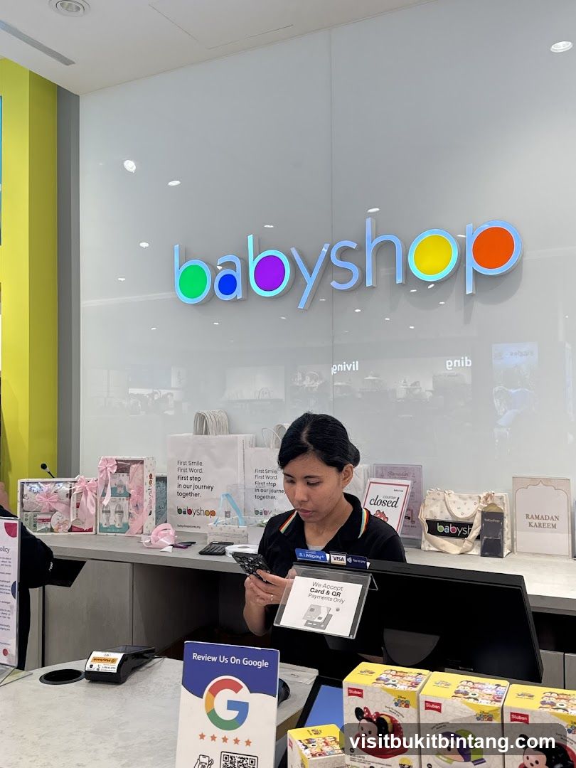 Baby Shop Interior Counter