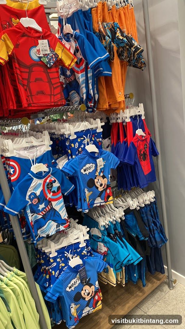 Children's Swimwear Display