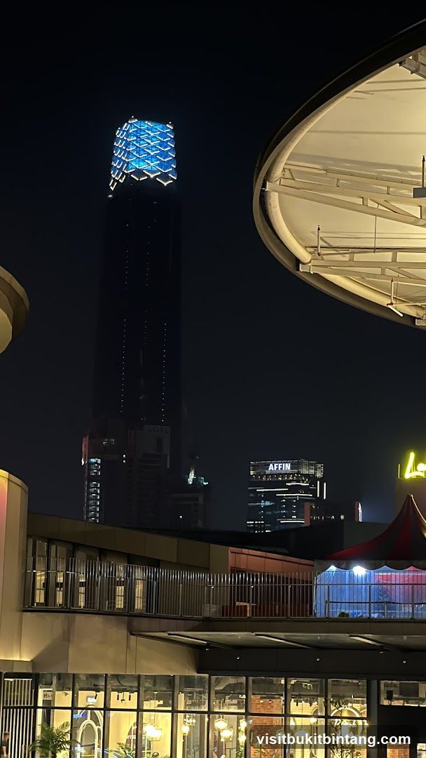 Night City Skyline View