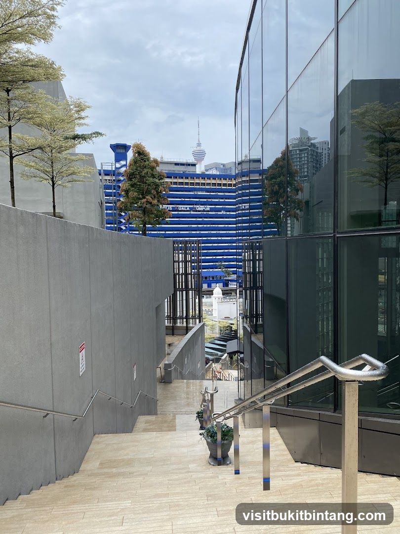 Urban Stairway View