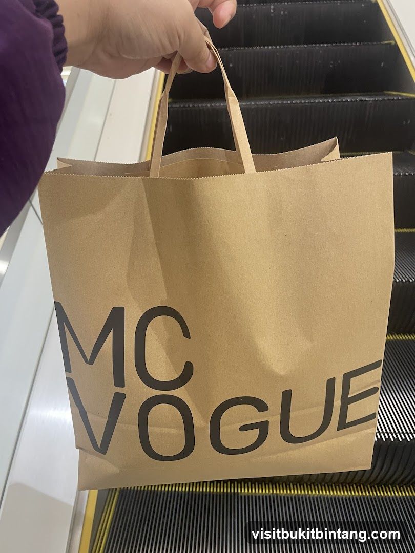 Shopping Bag on Escalator
