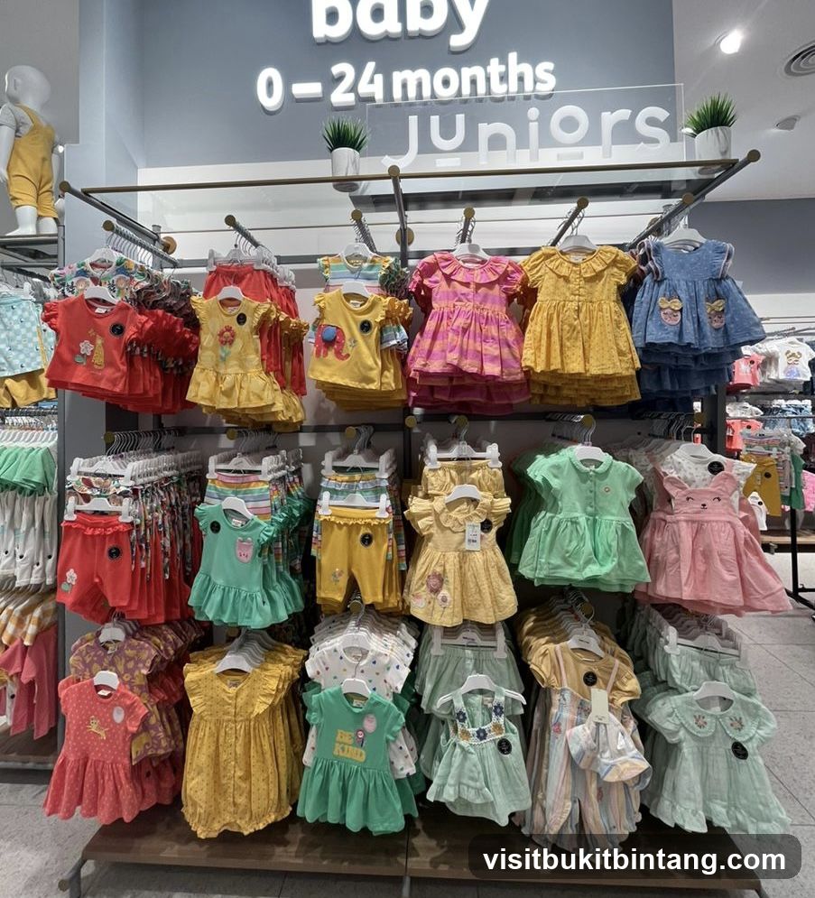 Baby Juniors Clothing Display