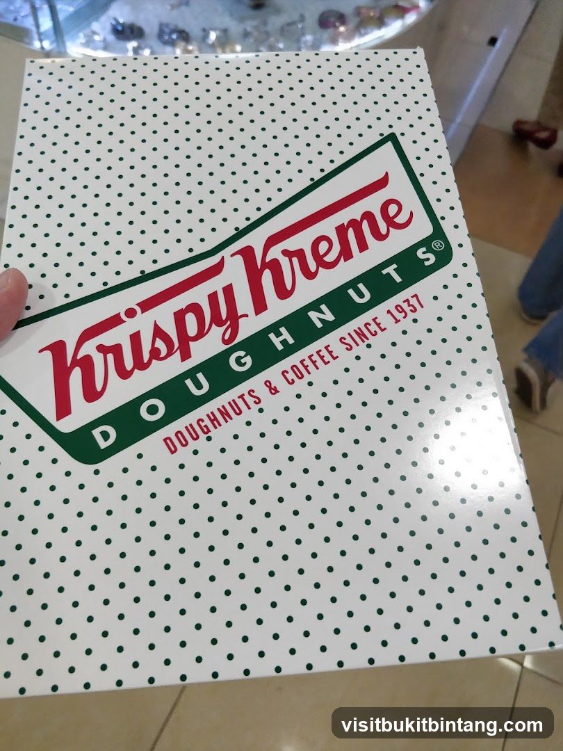 Krispy Kreme Doughnuts Box