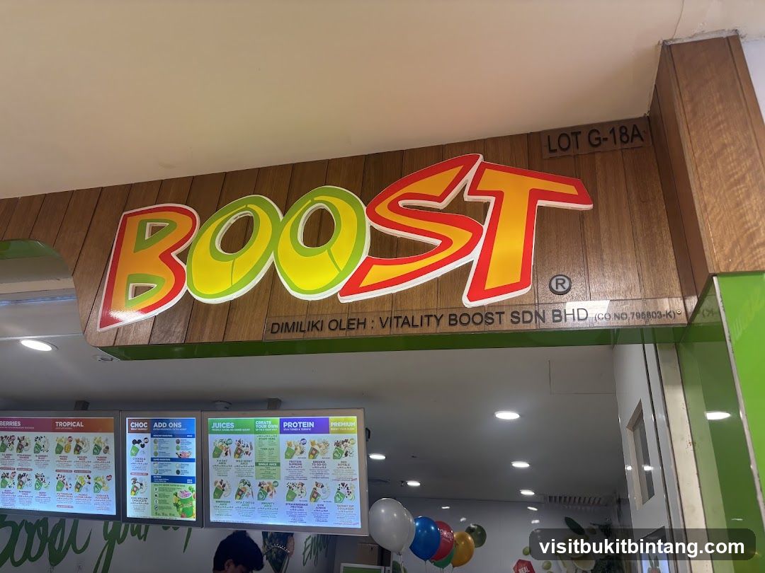 Boost Juice @ Plaza Shah Alam