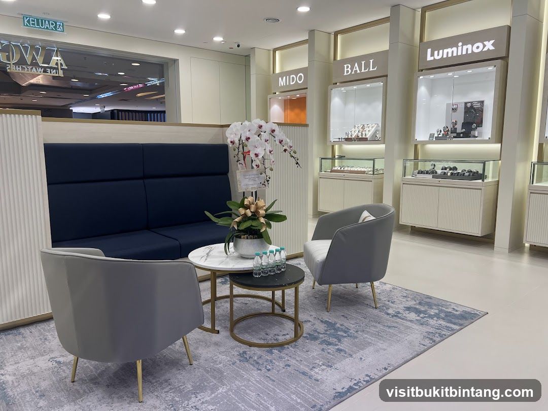 Watch Store Interior