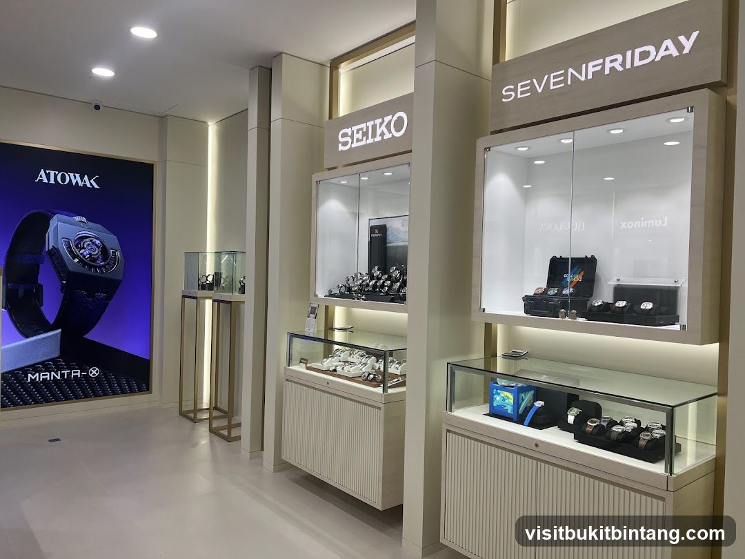 Watch Store Display