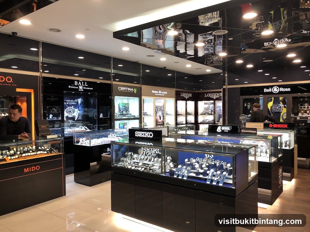 Watch Store Interior