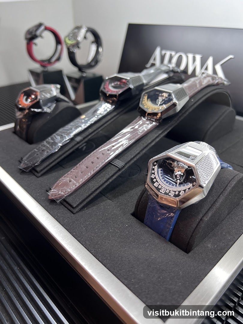 Watches on Display