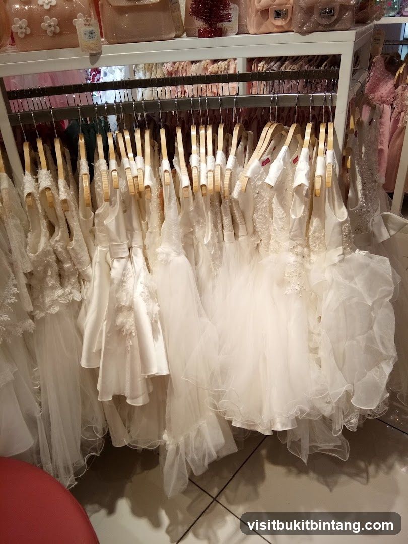 Children's Dresses on Display