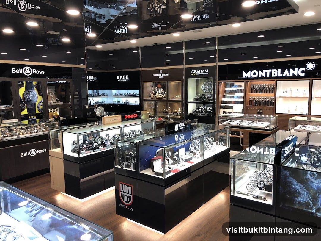 Watch Store Interior