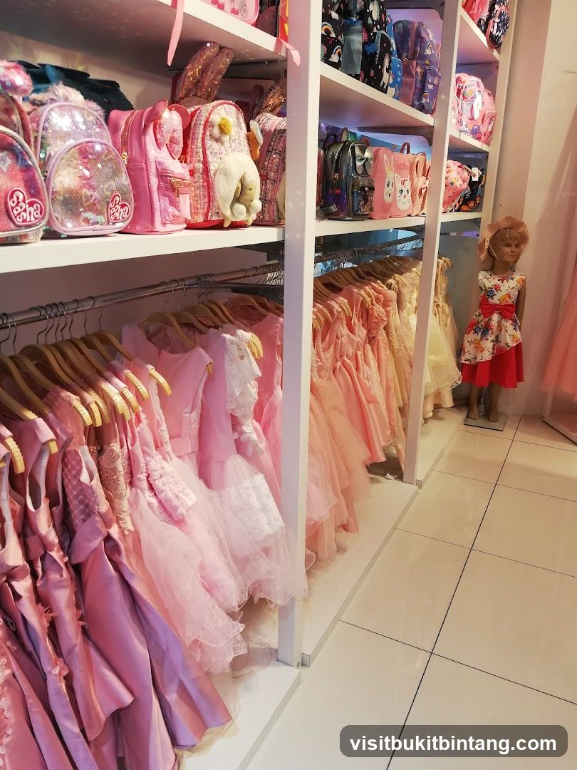Children's Clothing Store Display