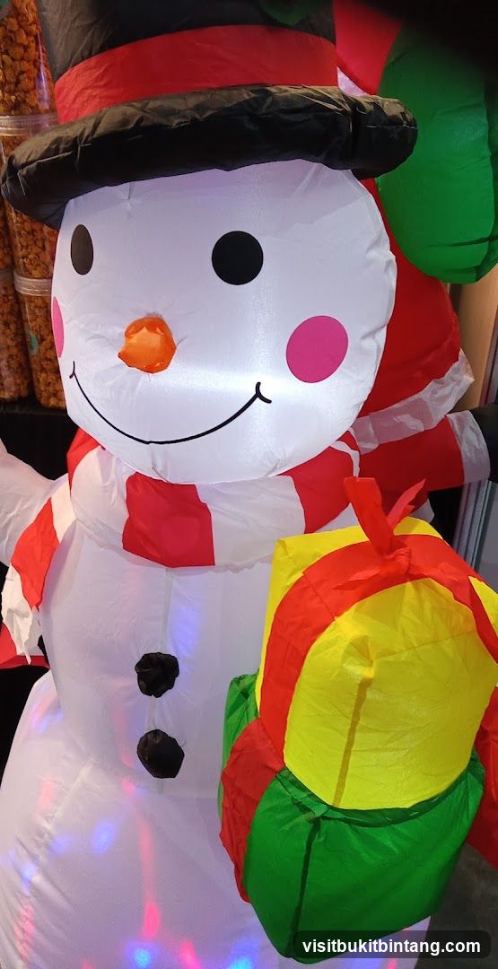 Inflatable Snowman Decoration
