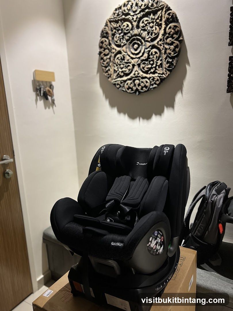 Black Car Seat