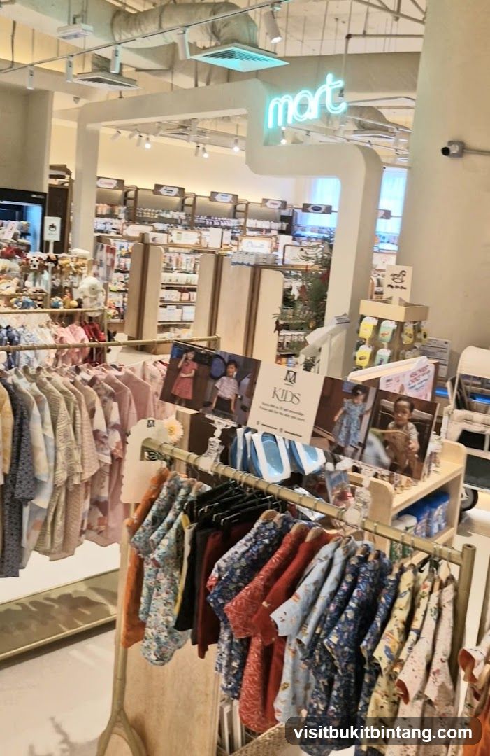 Children's Clothing Store Interior