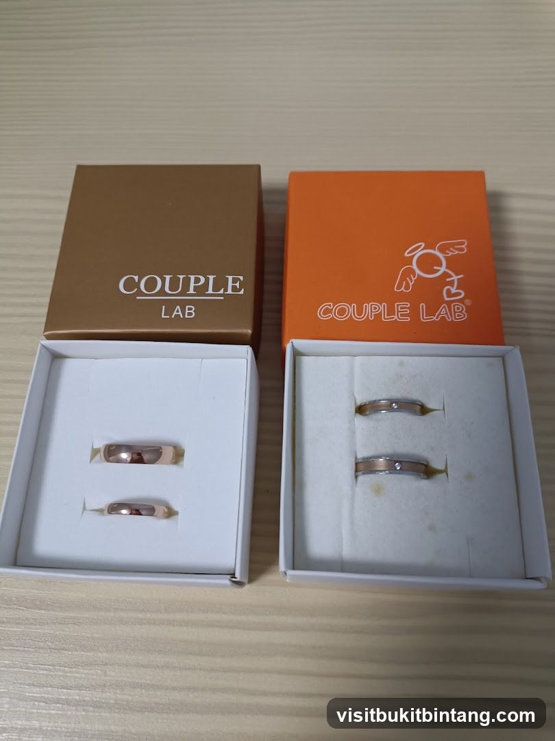 Couple Lab Ring Boxes