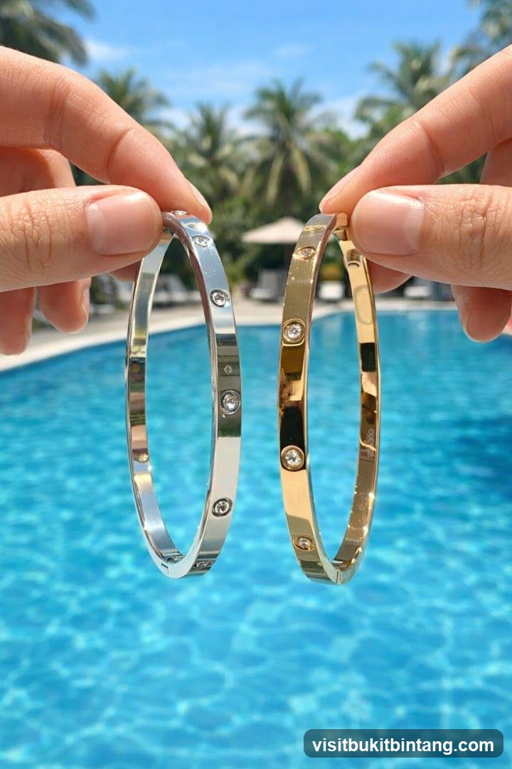Jewelry Display by Poolside