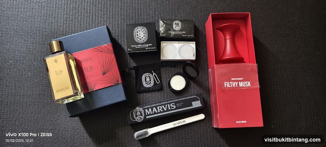 Assortment of Fragrance and Grooming Products
