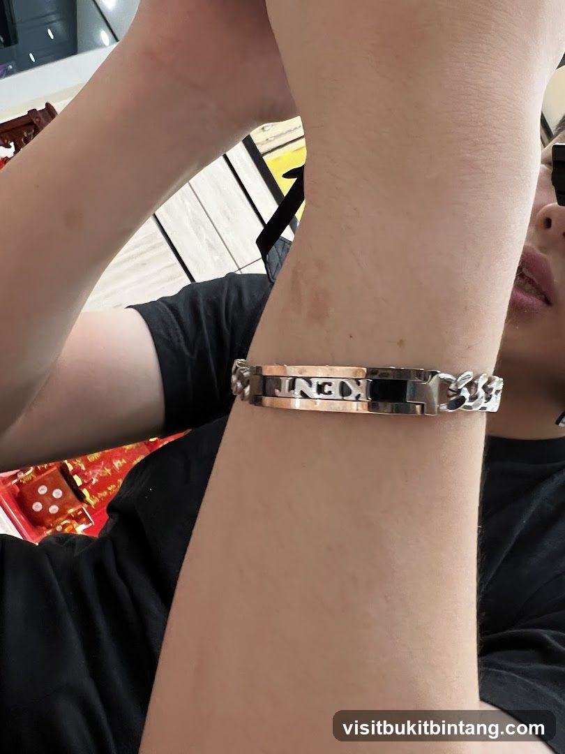 Wrist with Chain Bracelet