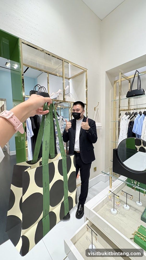 Shopping Bag and Store Interior