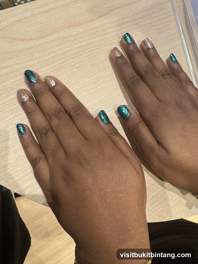 Glitter Nails
