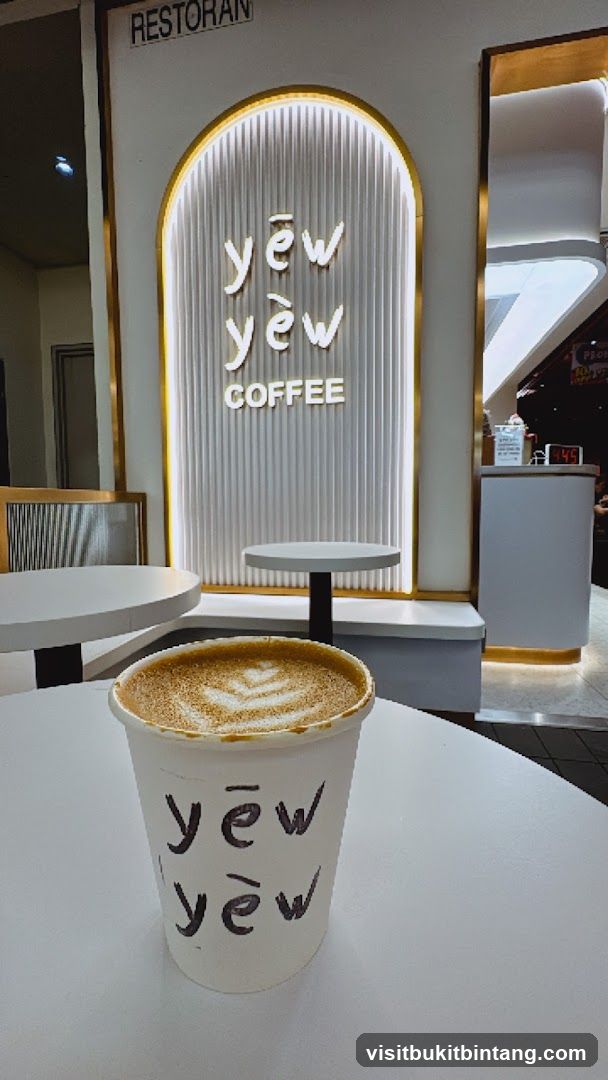 Coffee Cup with Latte Art